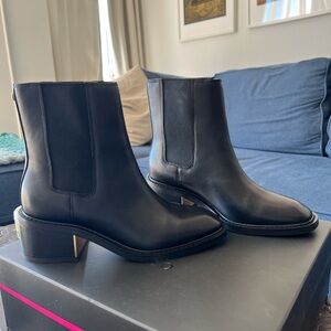 Vince Camuto Glina Black Ankle Booties